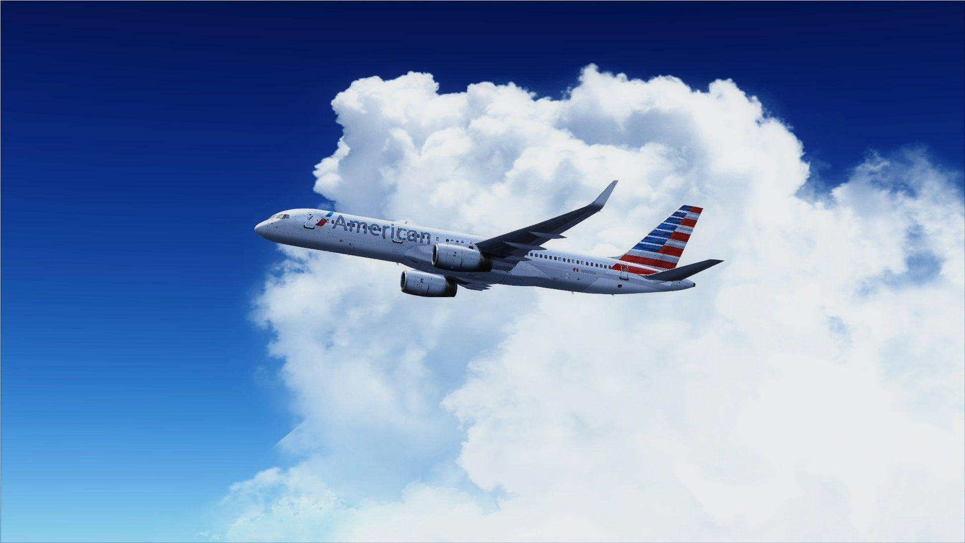 American Airlines Boeing 777-300ER Wallpaper