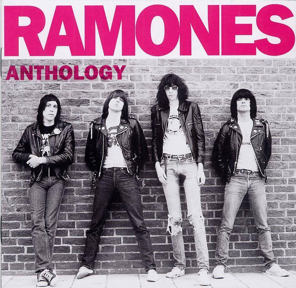 Amerikansk Band Ramones The Anthology Album Cover Wallpaper