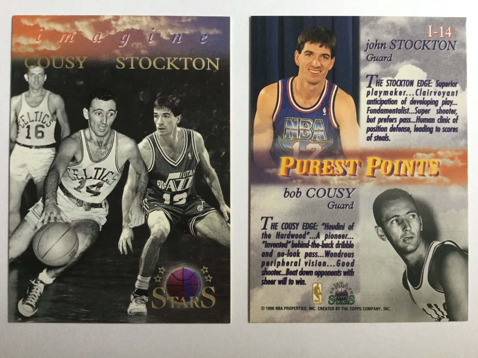 Amerikansk Basketball Athlete Bob Cousy pynte dette livlige tapet. Wallpaper