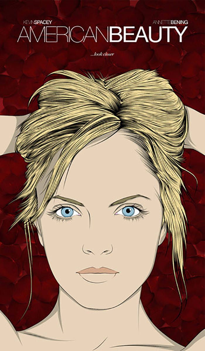 Amerikanischeschönheit Frau Animation Wallpaper