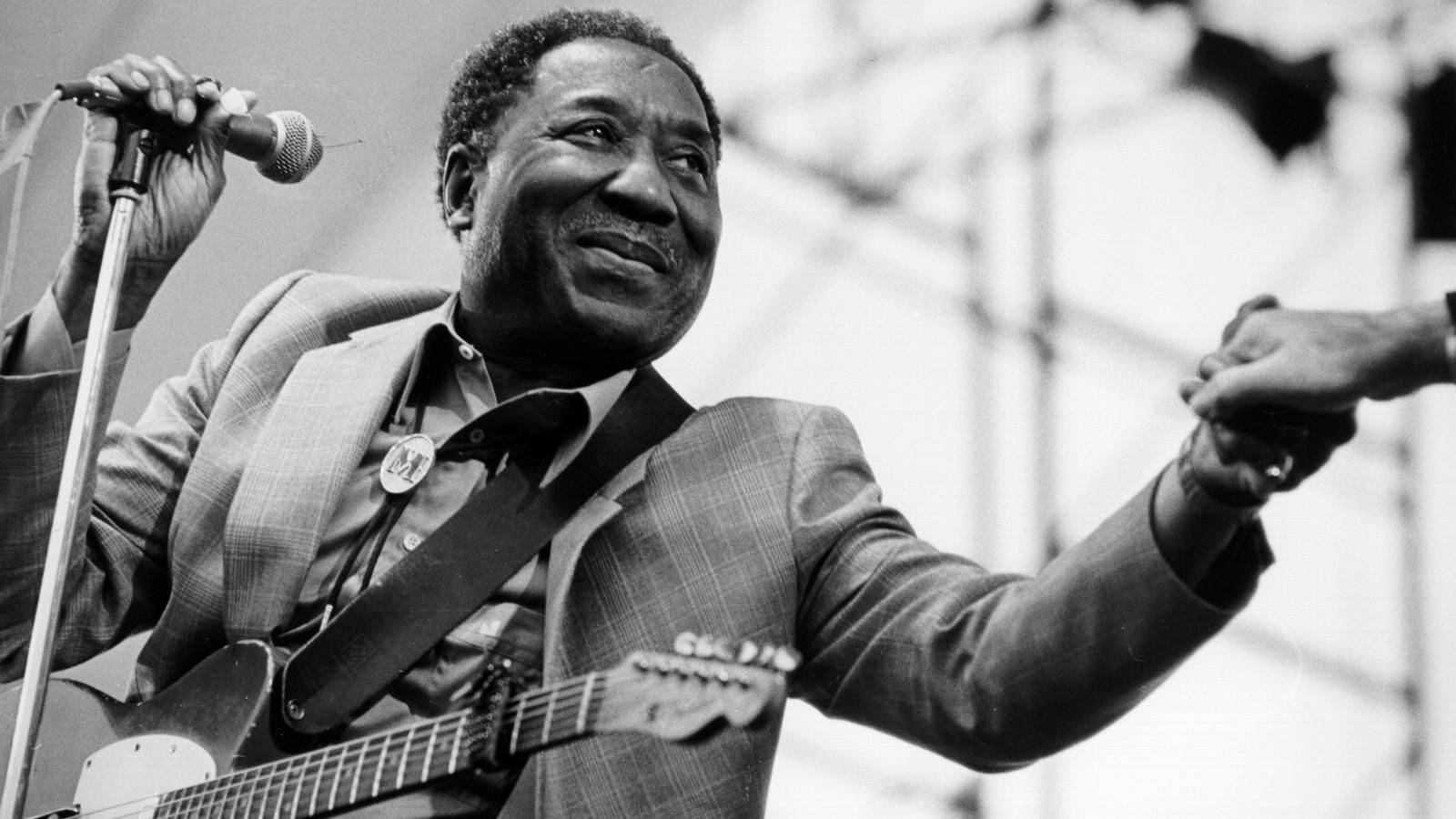 Muddy Waters Performing Live in Concert, 1970. Wallpaper