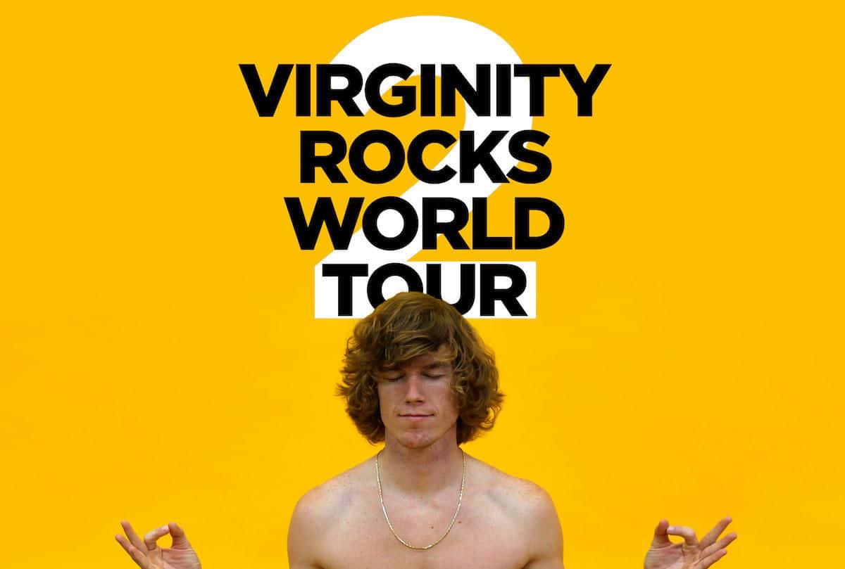 Celebritàamericana Danny Duncan Virginity Rocks World Tour 2 Sfondo