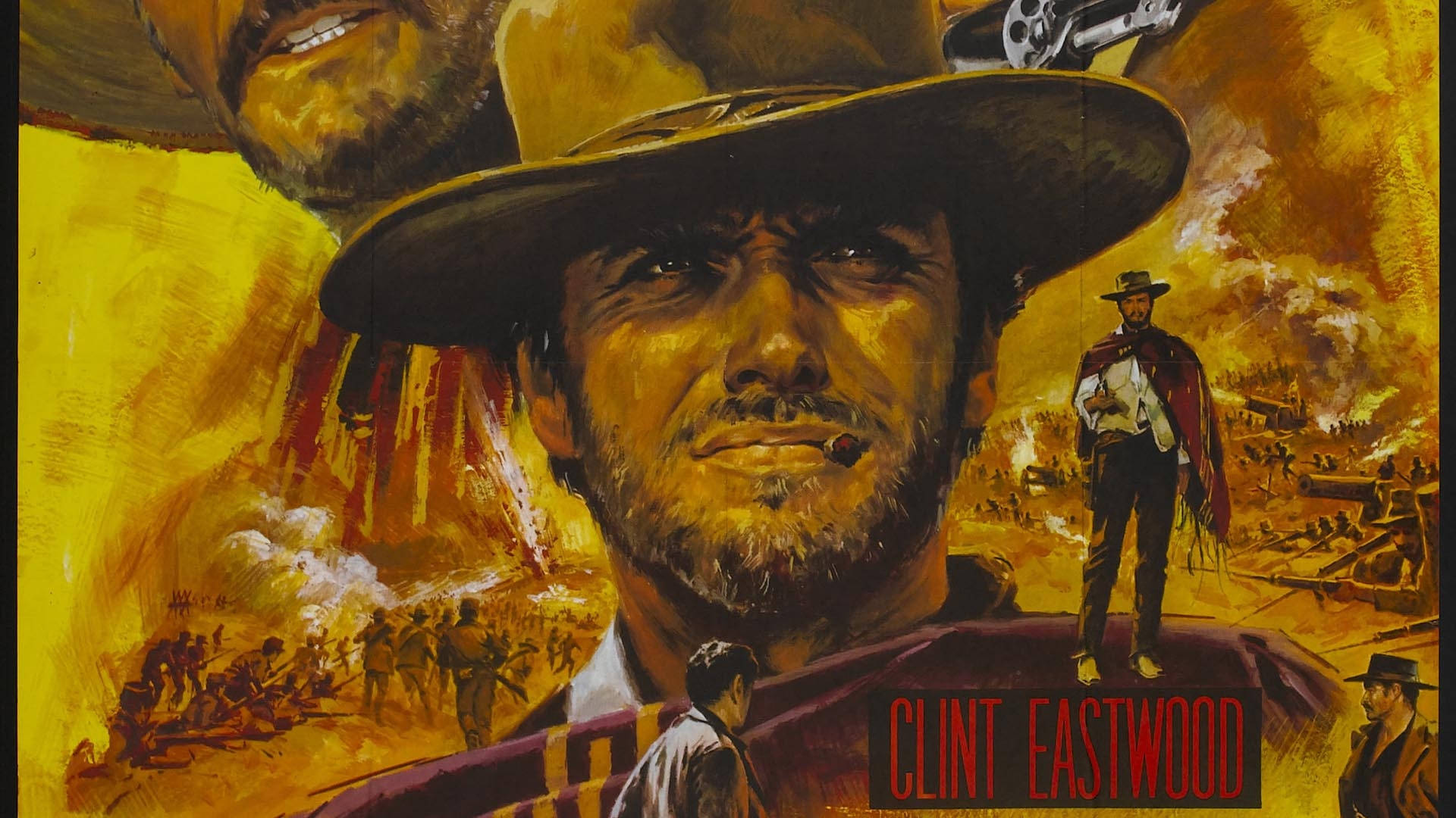 American Cowboy Clint Eastwood Wallpaper