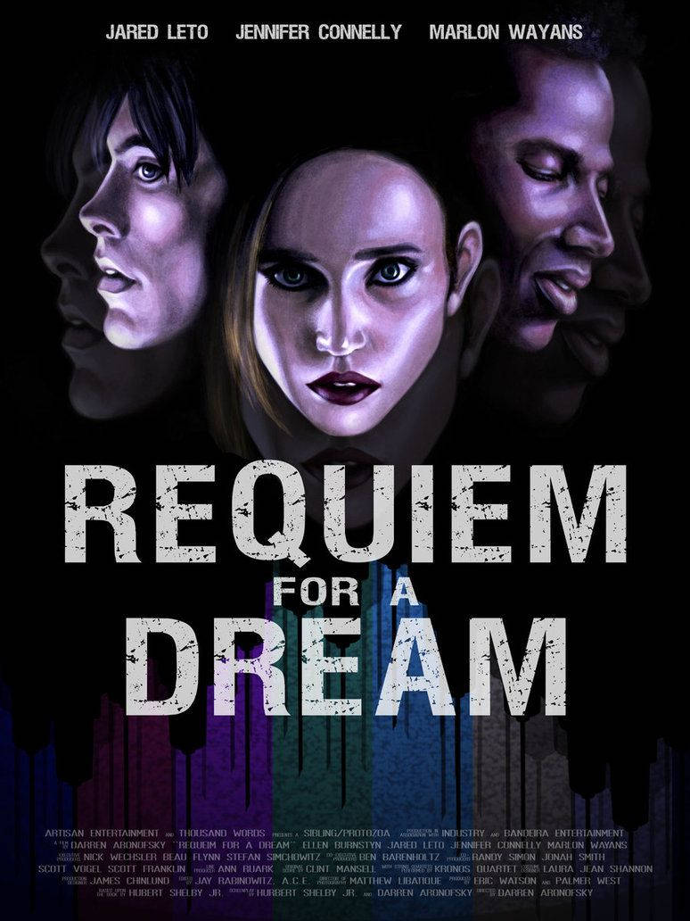 American Drama Requiem For A Dream Poster Wallpaper