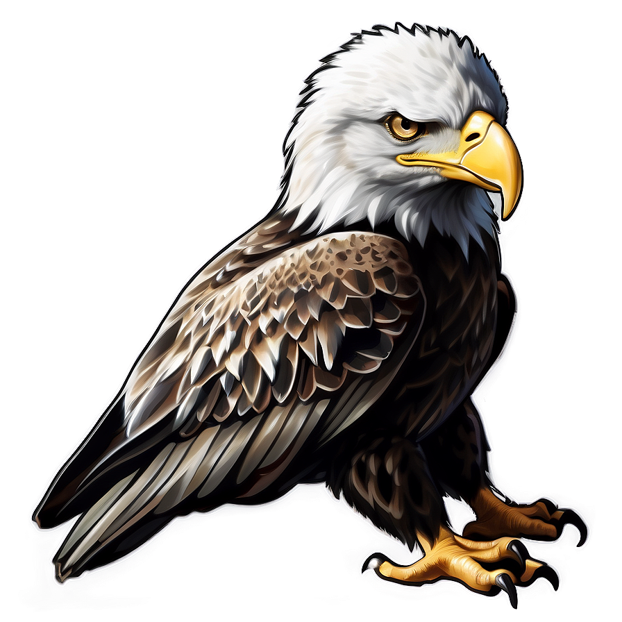American Eagle Illustration Png Vuy32 PNG