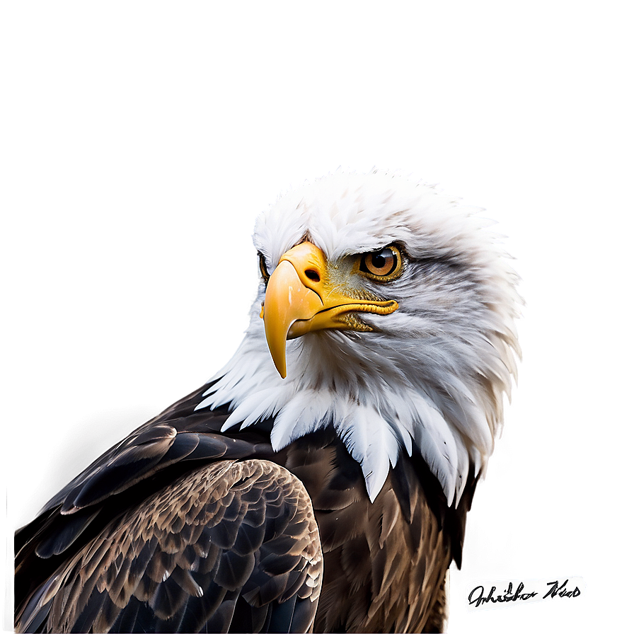 American Eagle In Forest Png Vij PNG