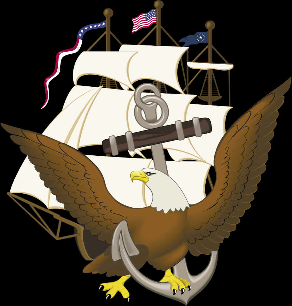 American Eagle Maritime Symbol PNG