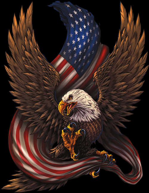 American Eagle Patriotic Symbol PNG