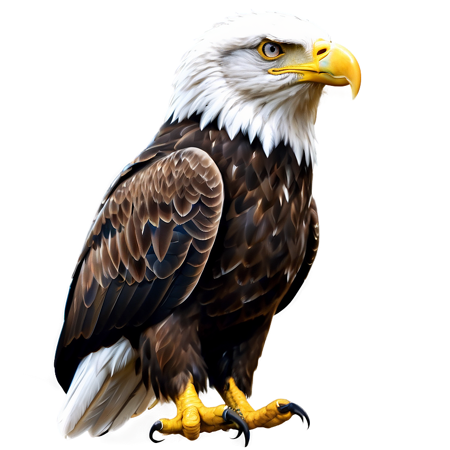 American Eagle Sketch Png 06122024 PNG