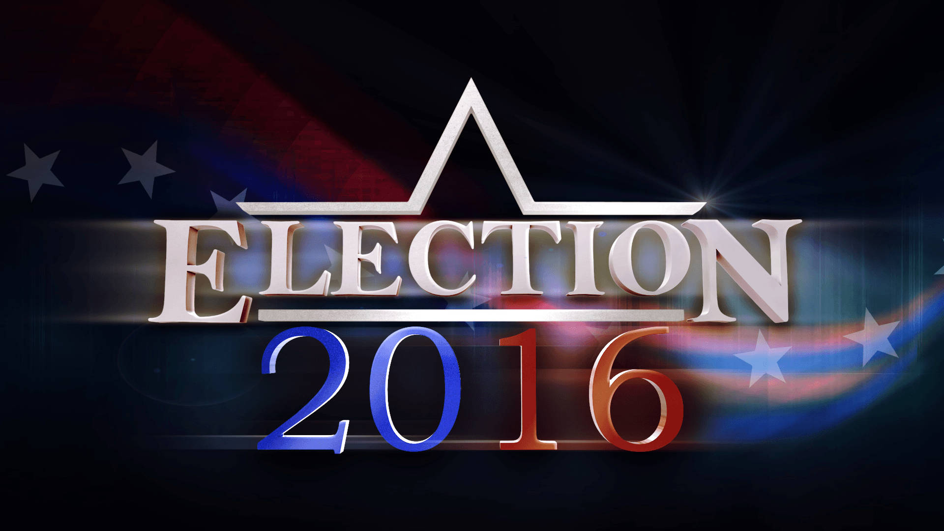 American Election 2016 Poster Background