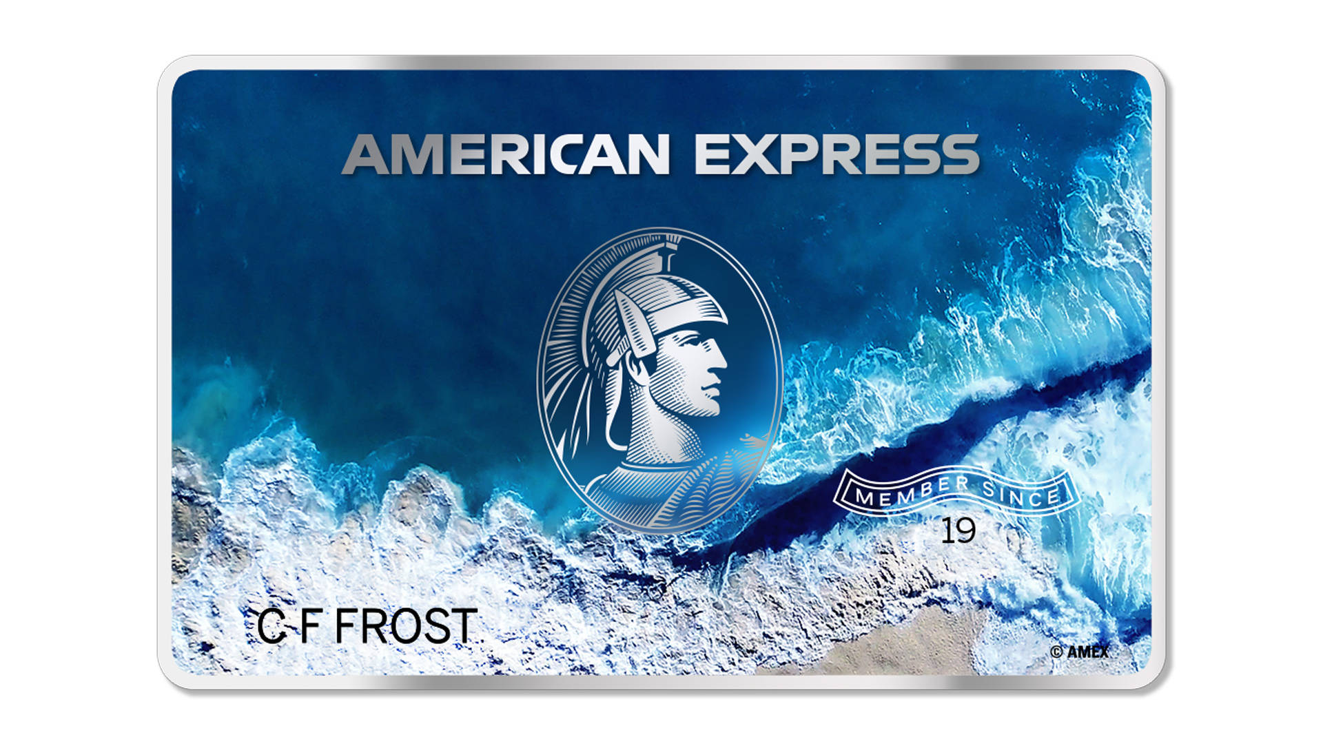 American Express Blue Marine Card Wallpaper