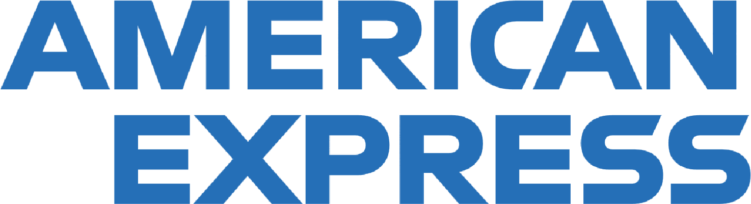 American Express Logo Blue Background PNG