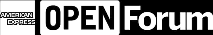 American Express O P E N Forum Logo PNG