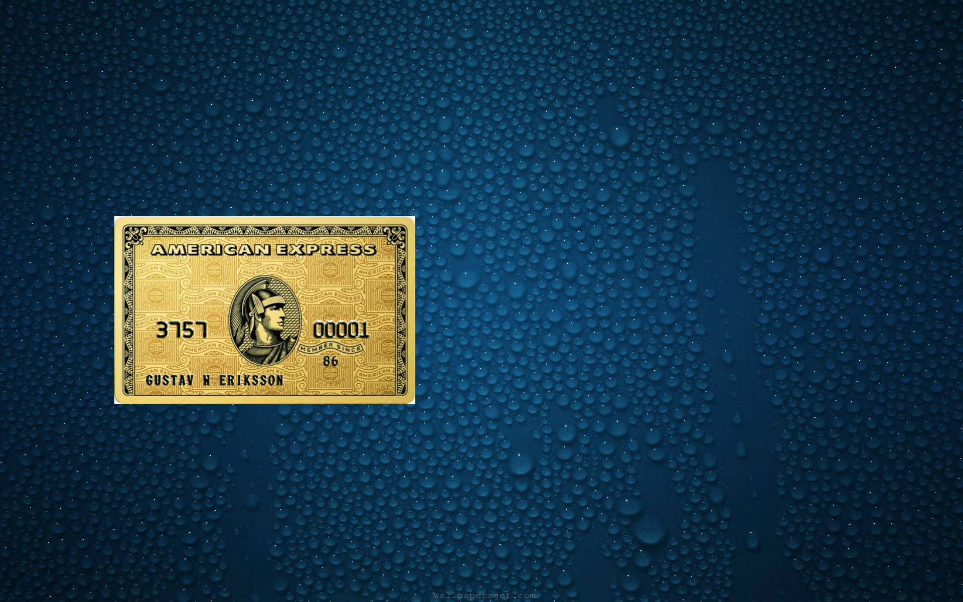 American Express Old Gold Card Wallpaper