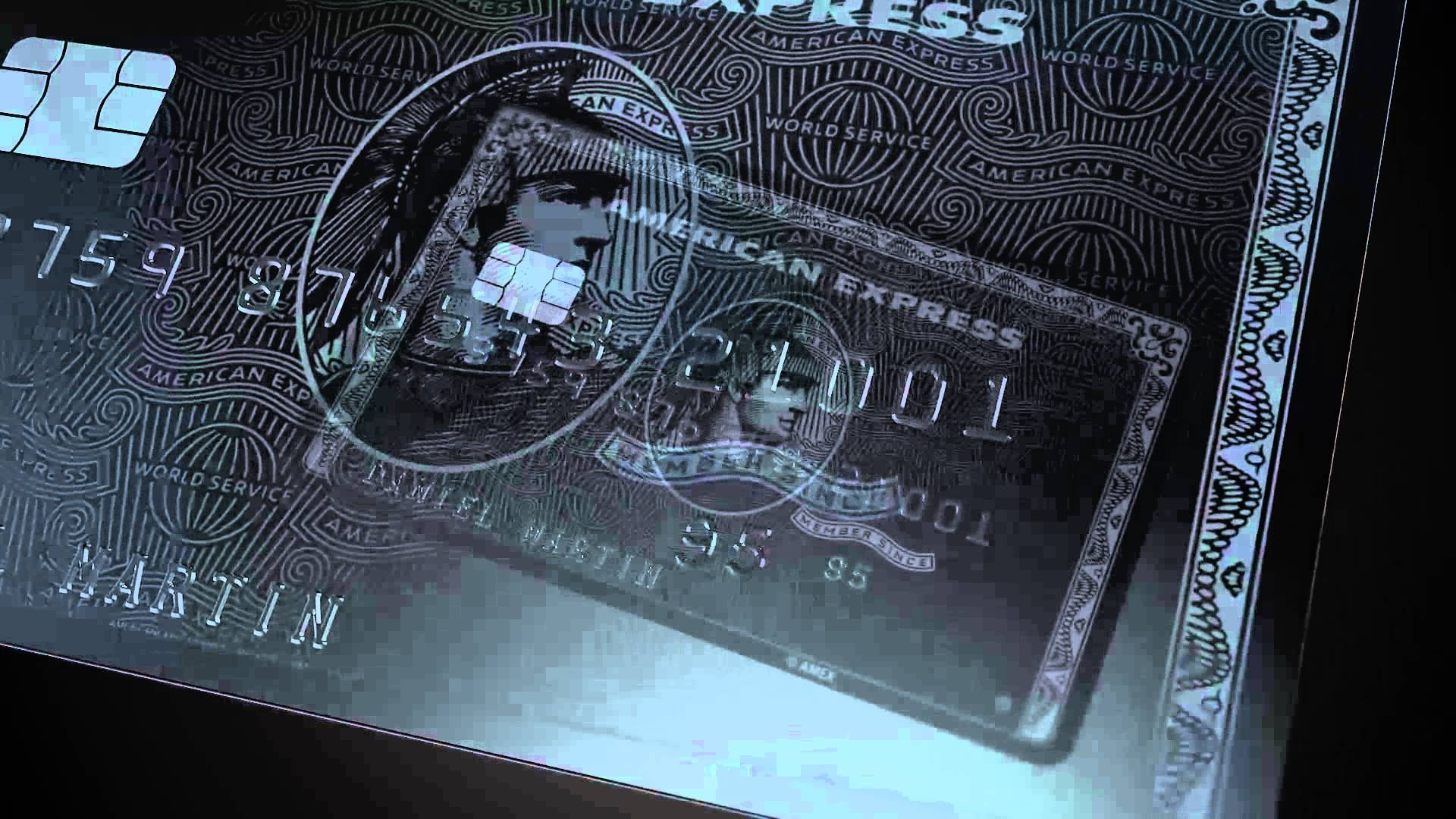 American Express Virtual Black Card Wallpaper