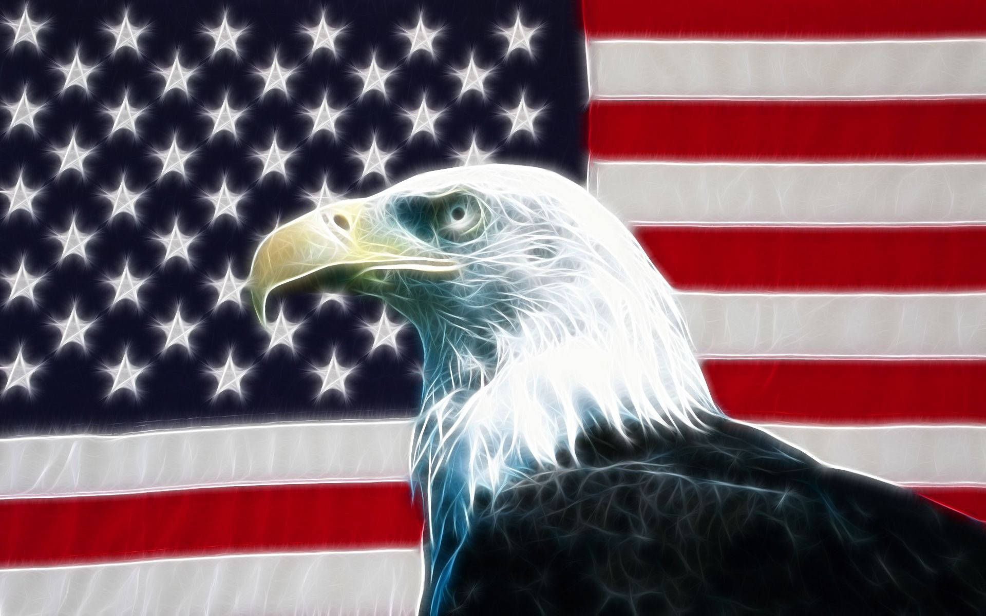 American Flag And Eagle Wallpaper
