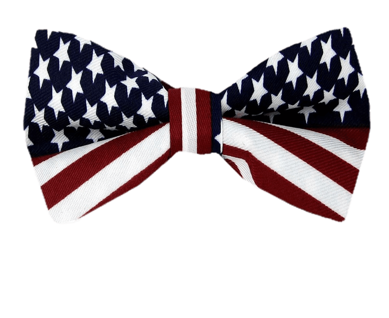 American Flag Bow Tie PNG