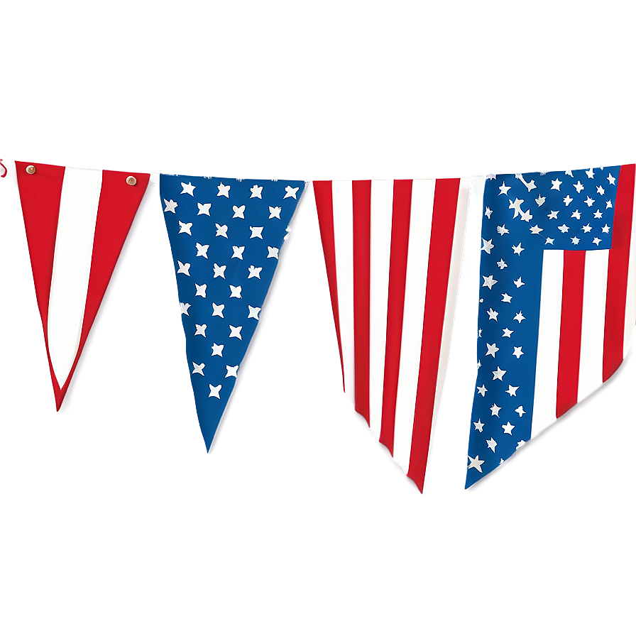 American Flag Bunting Png 43 PNG