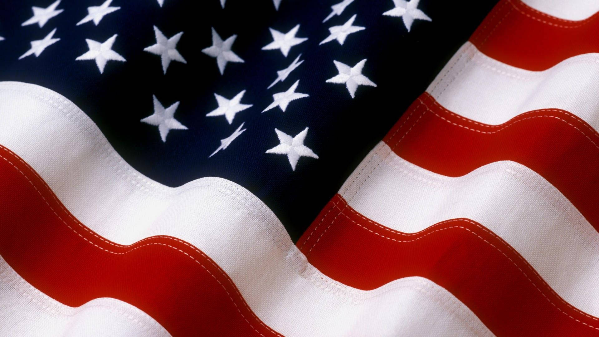 American Flag Close-up
