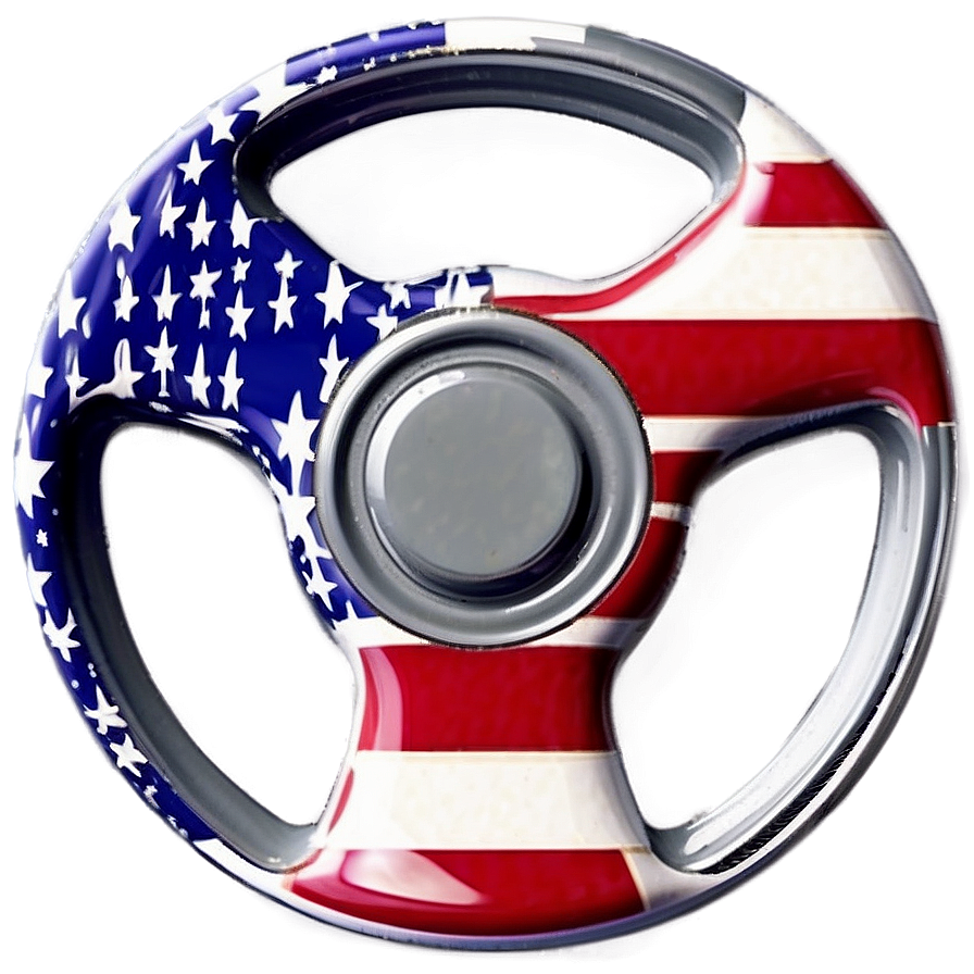 American Flag Fidget Spinner Png Vqv PNG