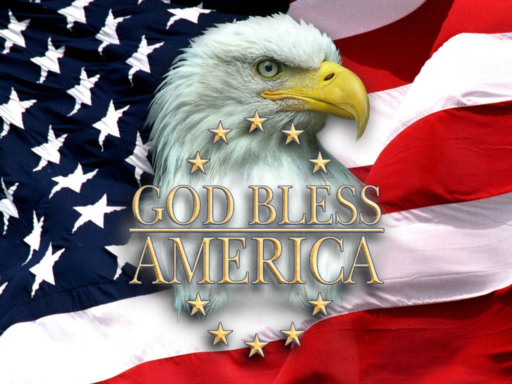 American Flag God Bless America Wallpaper