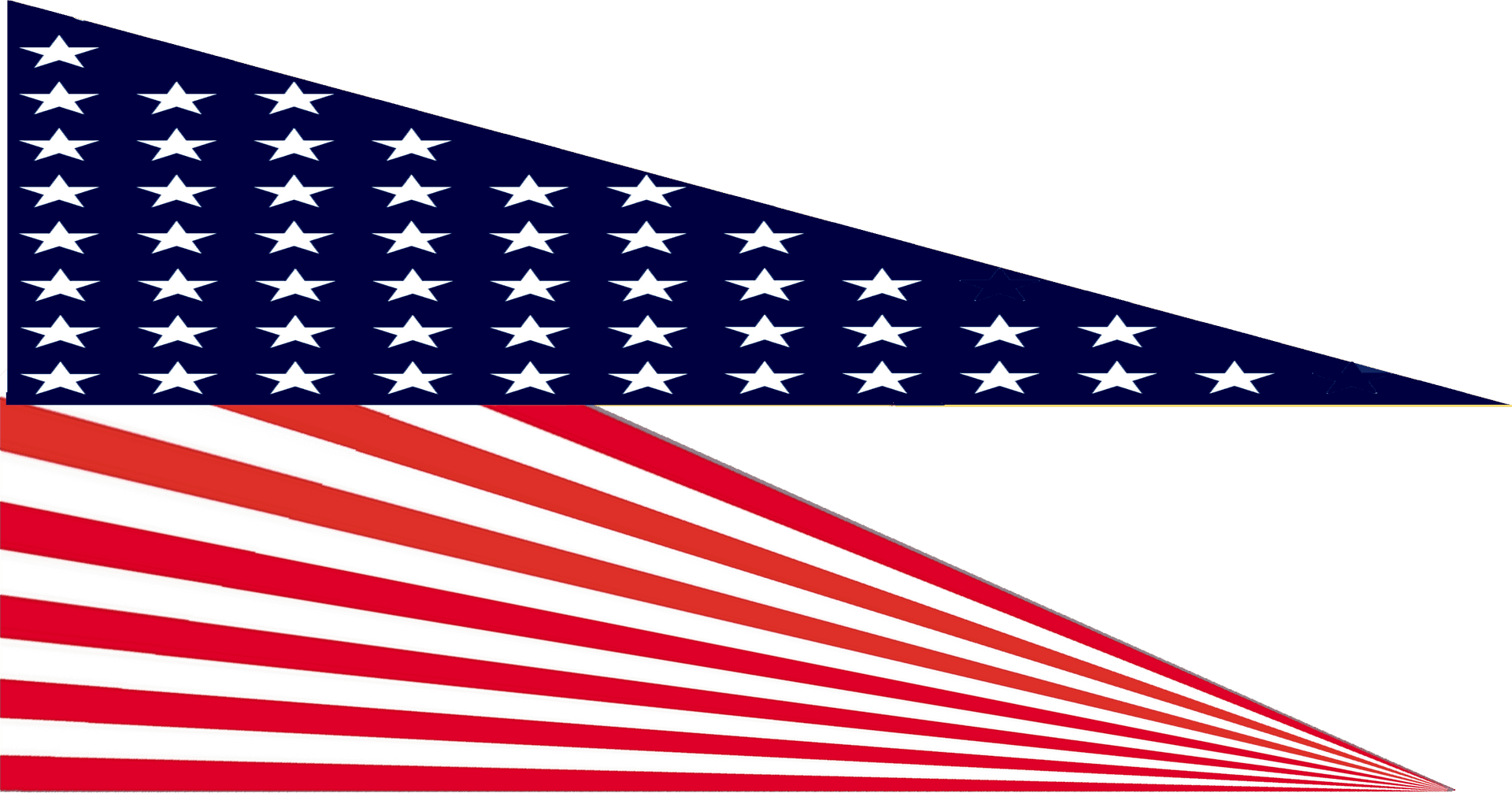 American Flag Graphic Design PNG
