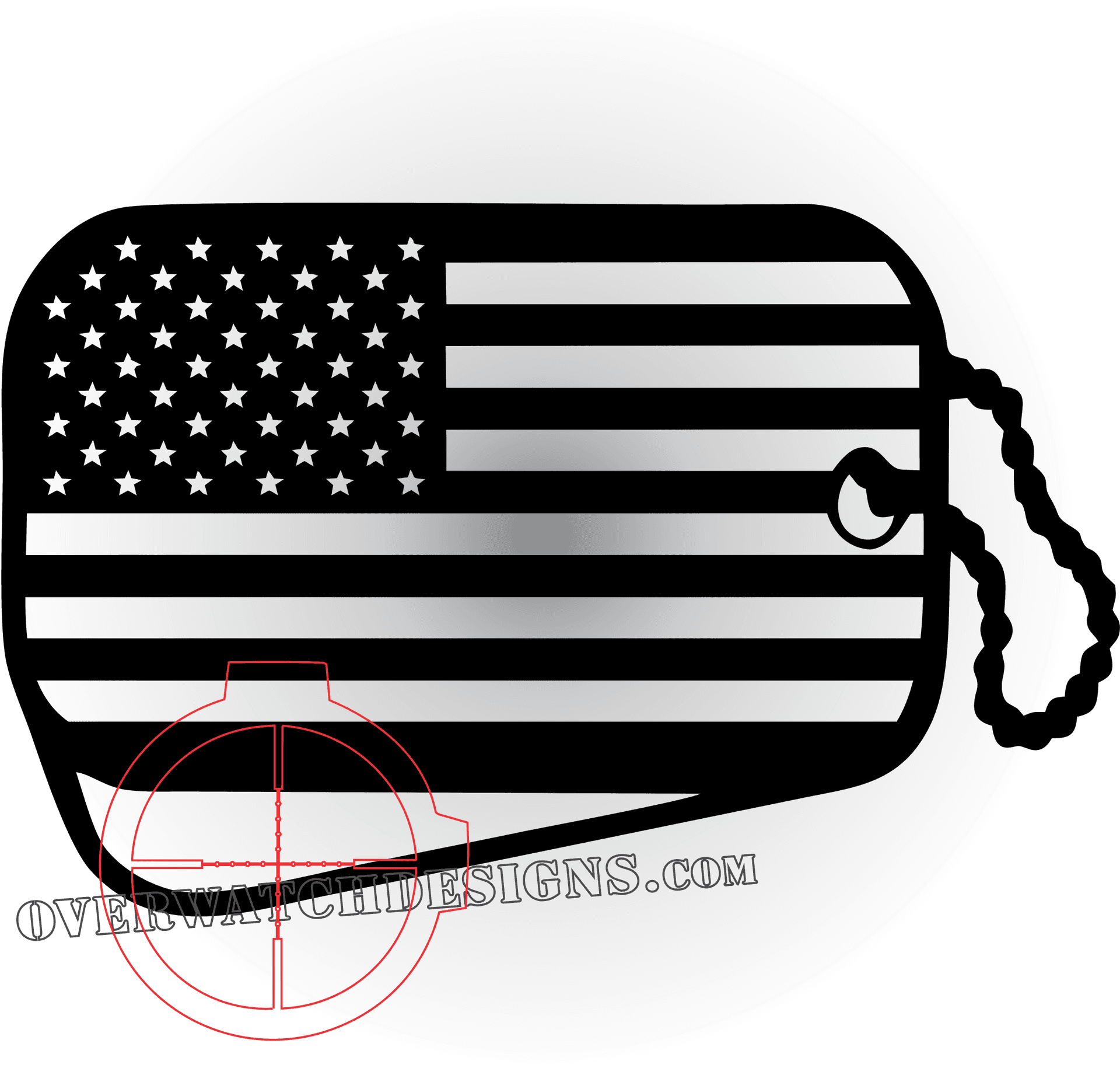 American Flag Grenade Graphic PNG