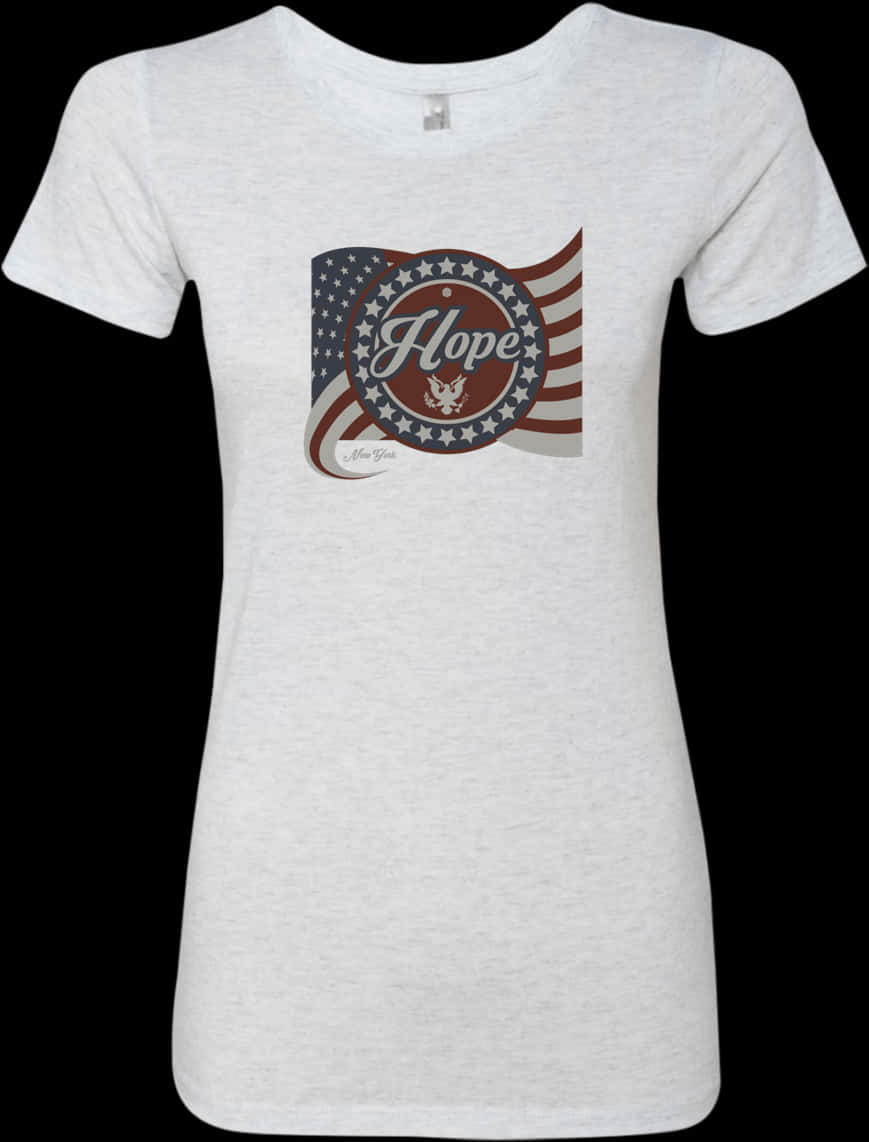 American Flag Hope Tshirt Design PNG