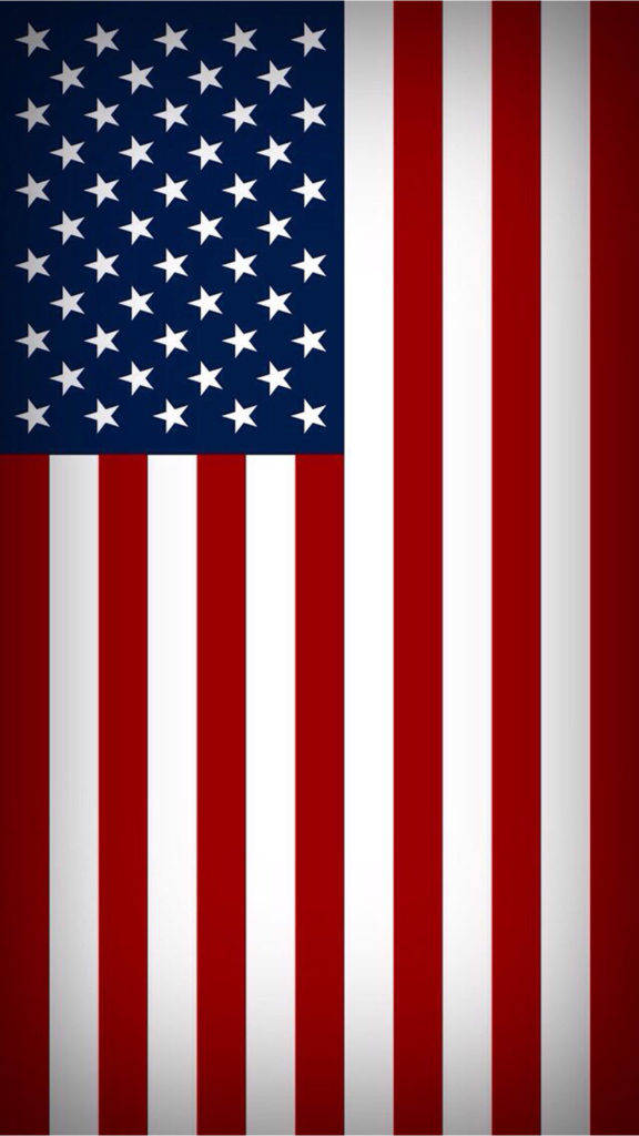 American Flag Iphone Clean And New