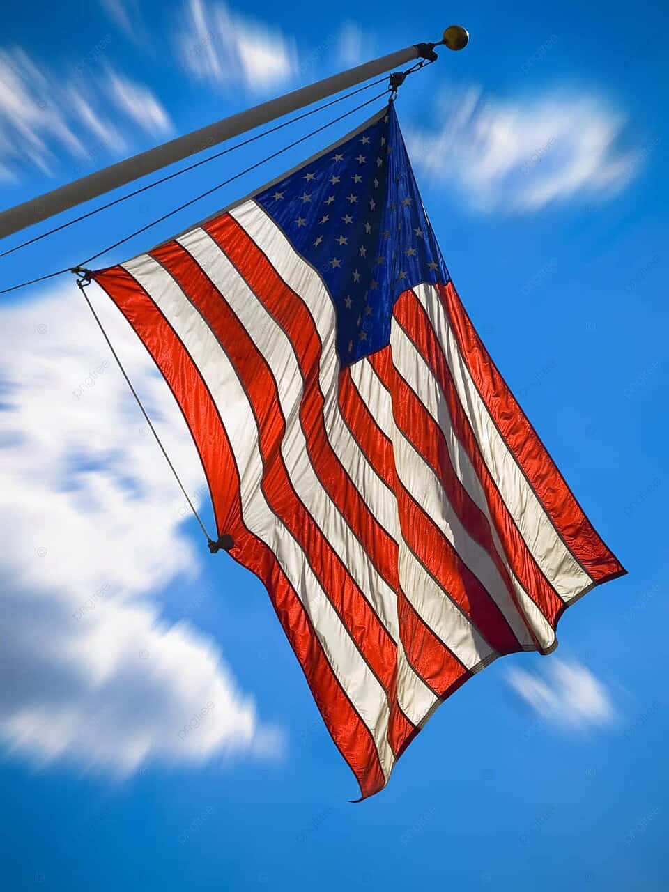 Download American Flag Sky Backdrop Wallpaper | Wallpapers.com