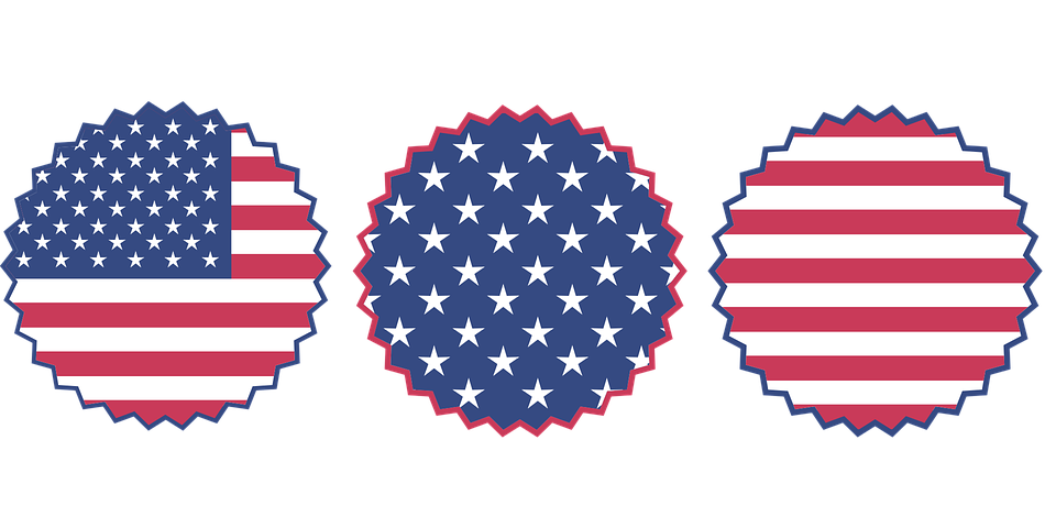 American Flag Starsand Stripes Badges PNG