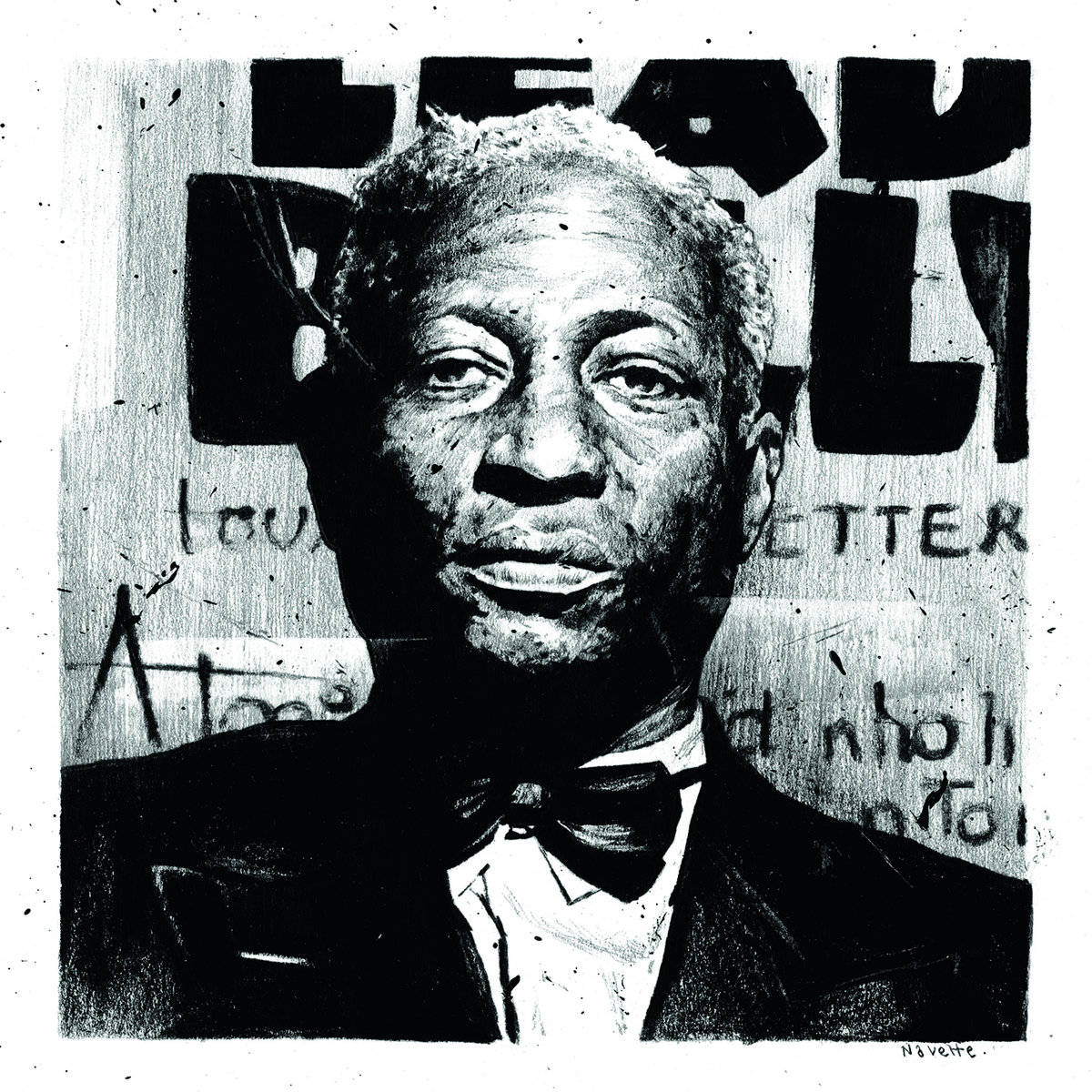 American Folk And Blues Singer Leadbelly Close Up Photograph Wallpaper