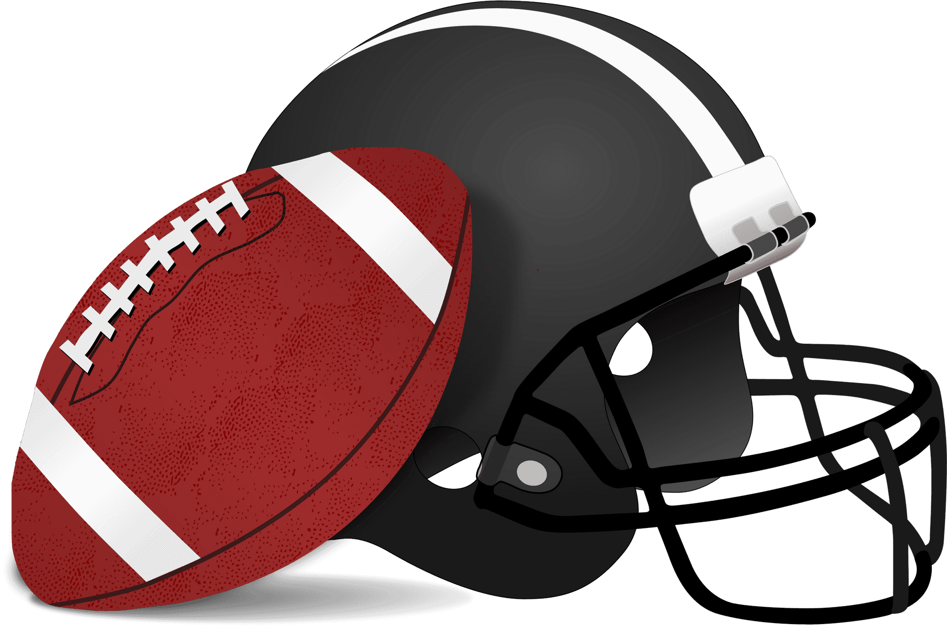 American Football Gear Illustration PNG