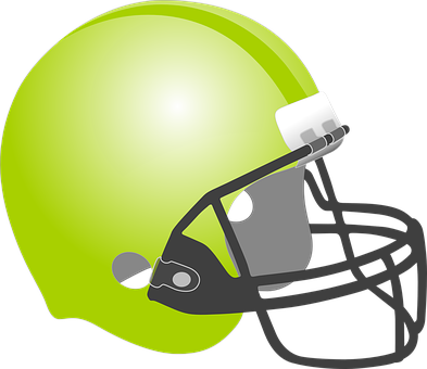 American Football Helmet Graphic PNG