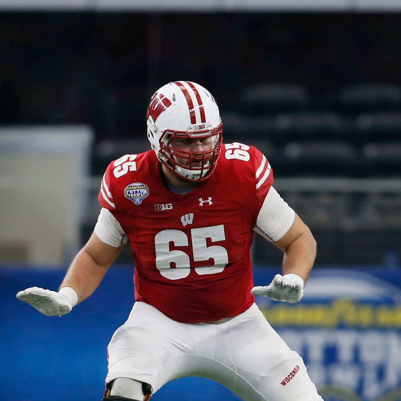 American Football Player Ryan Ramczyk At The Cotton Bowl Picture