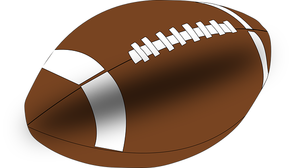 American Football Vector Illustration PNG