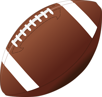 American Football Vector Illustration PNG