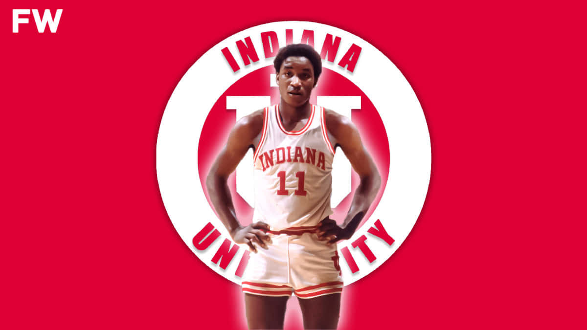 Tidigareamerikansk Professionell Basketspelare Isiah Thomas Indiana Hoosiers. Wallpaper