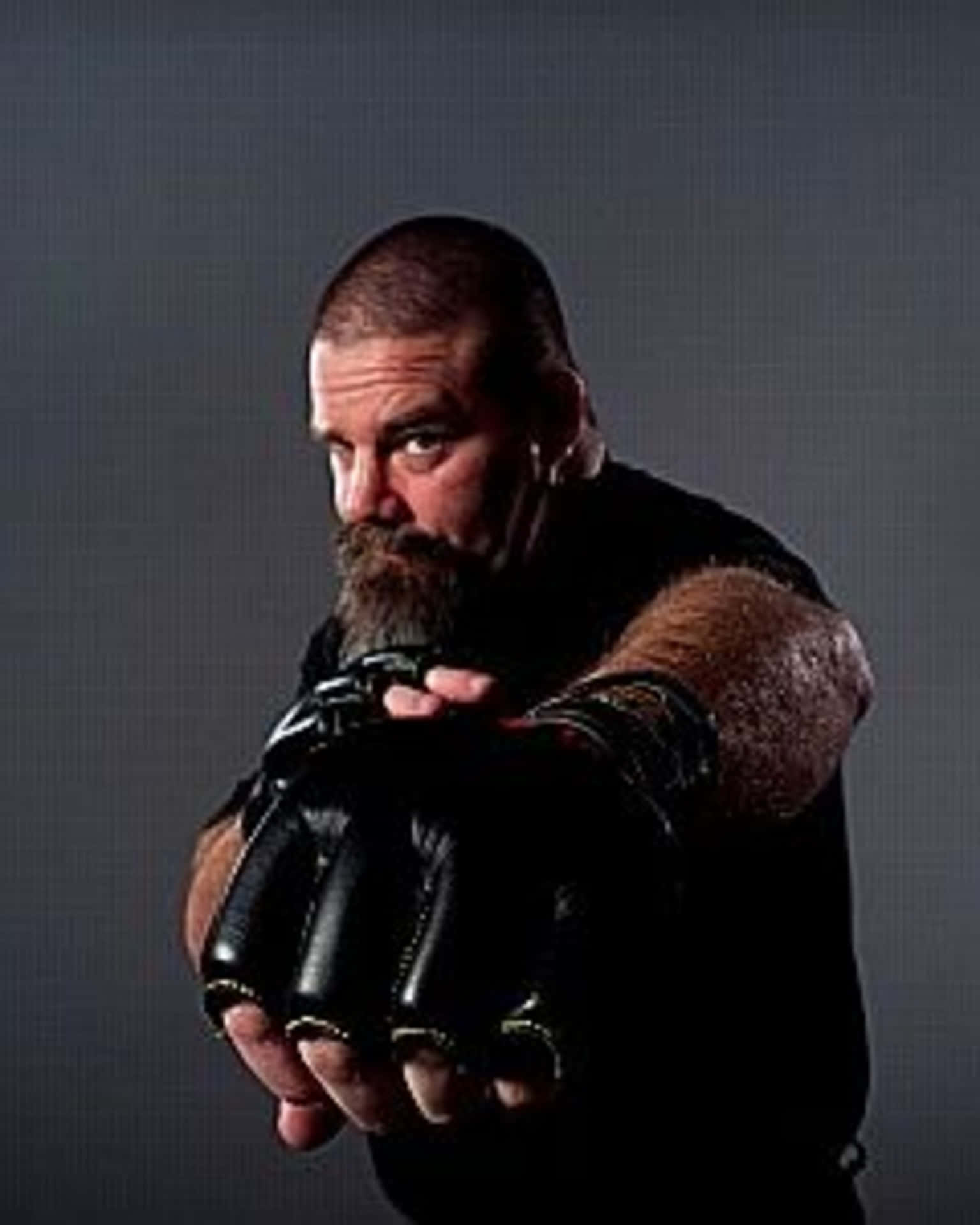 Den amerikanske tidligere UFC Heavyweight Champion David Abbott. Wallpaper