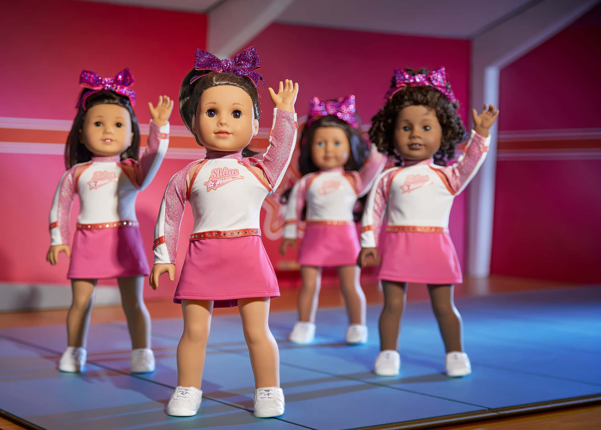 American Girl Dolls - Cheerleaders