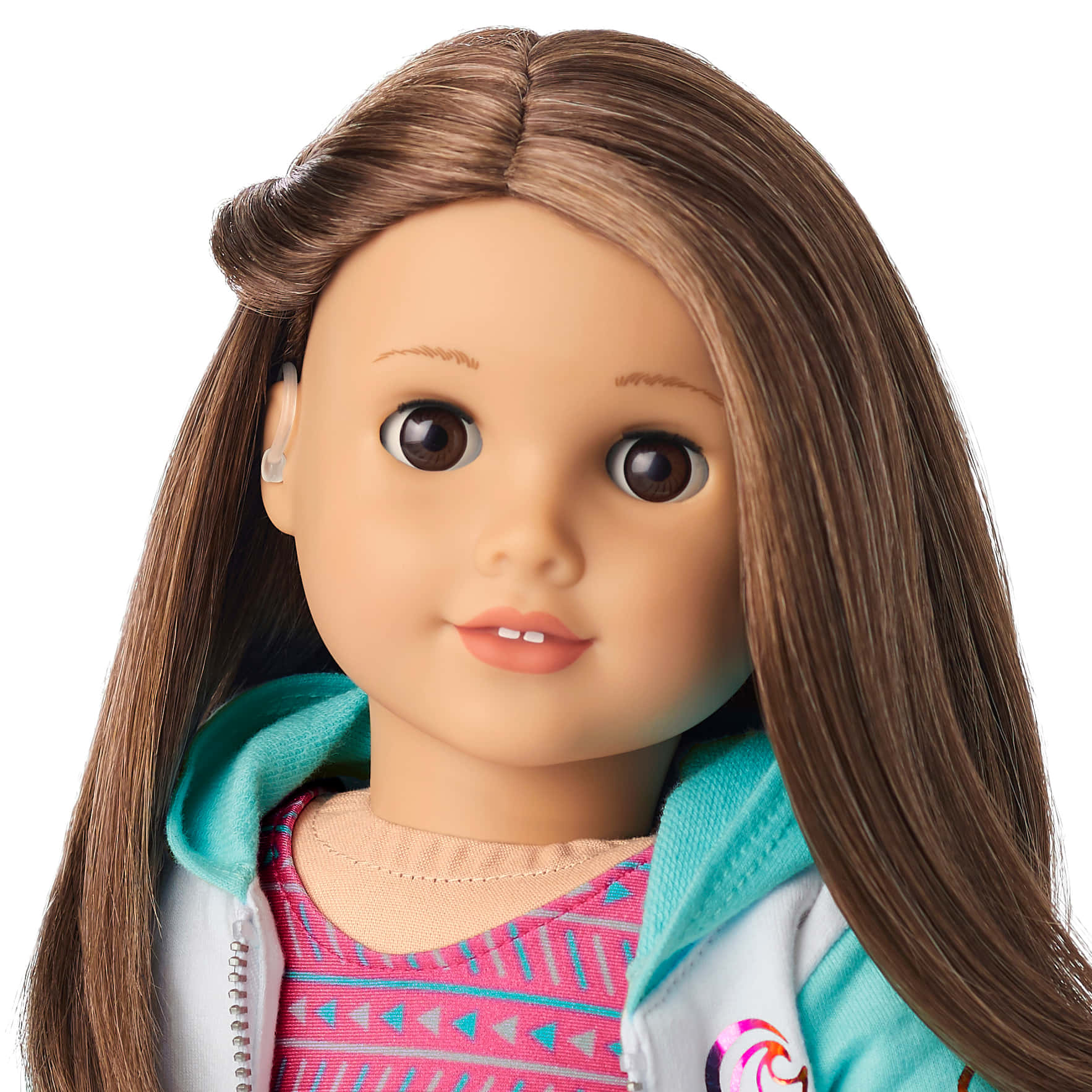American Girl Doll With Long Brown Hair