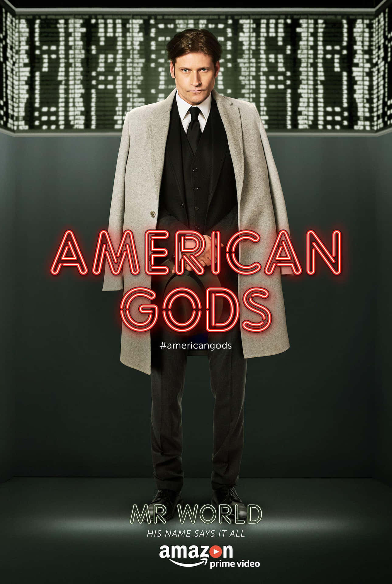 Baggrundsbilledemed American Gods.