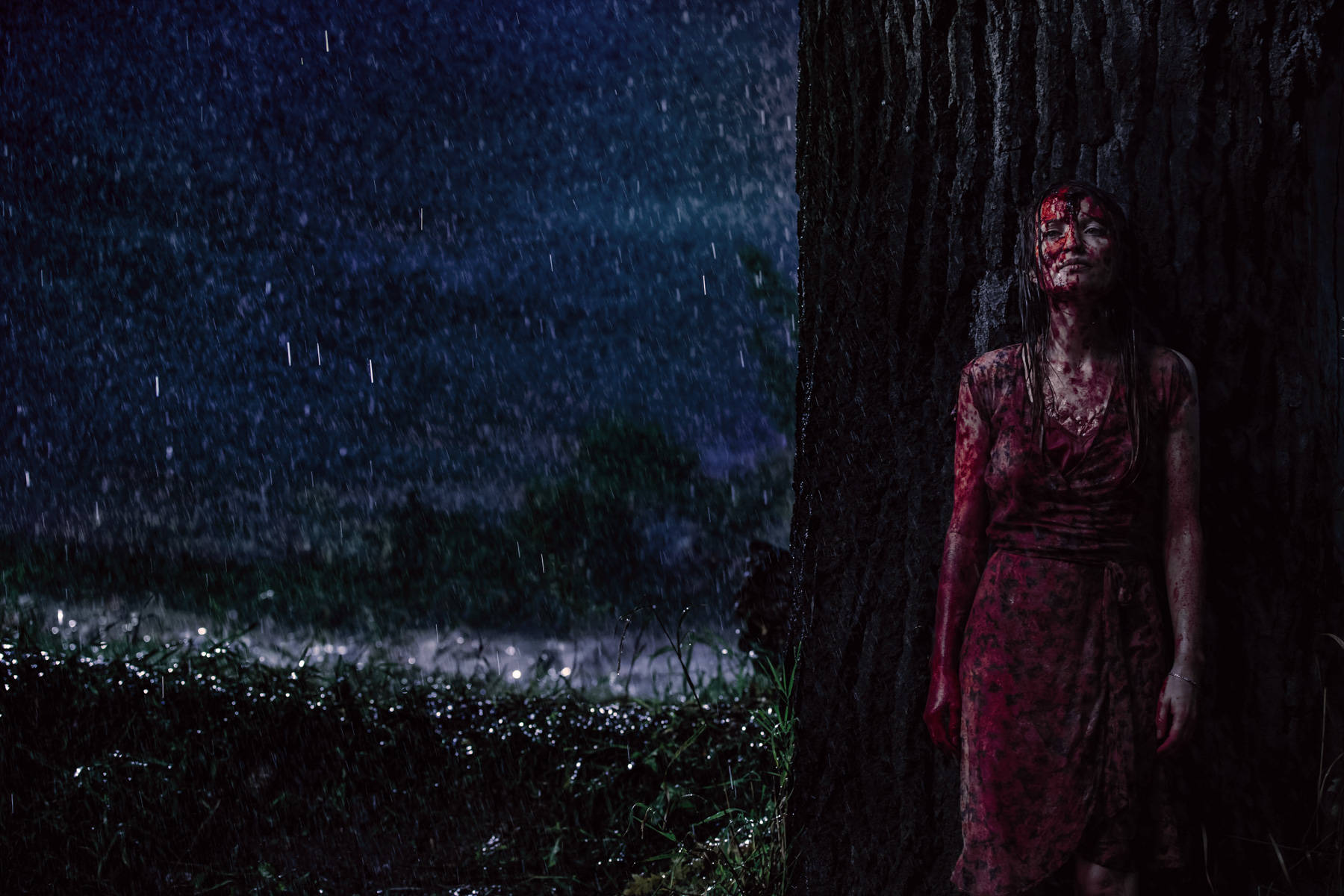 American Gods Bloody Laura Background