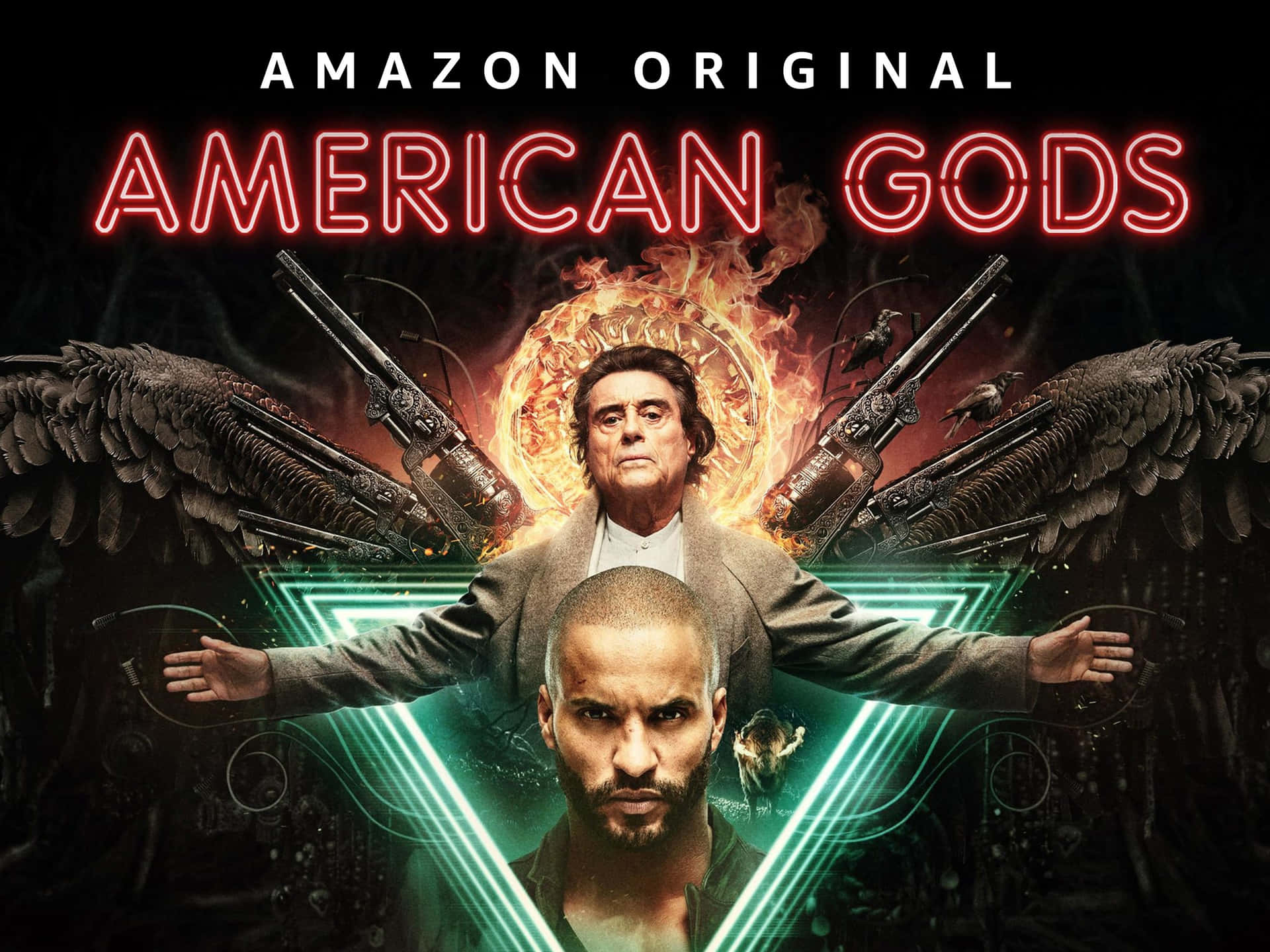 Take a peek into the mythological world of Neil Gaiman's American Gods.