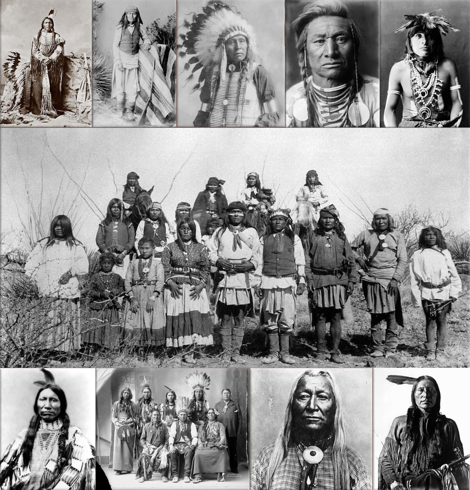 A Photo Of Native Americans Indians