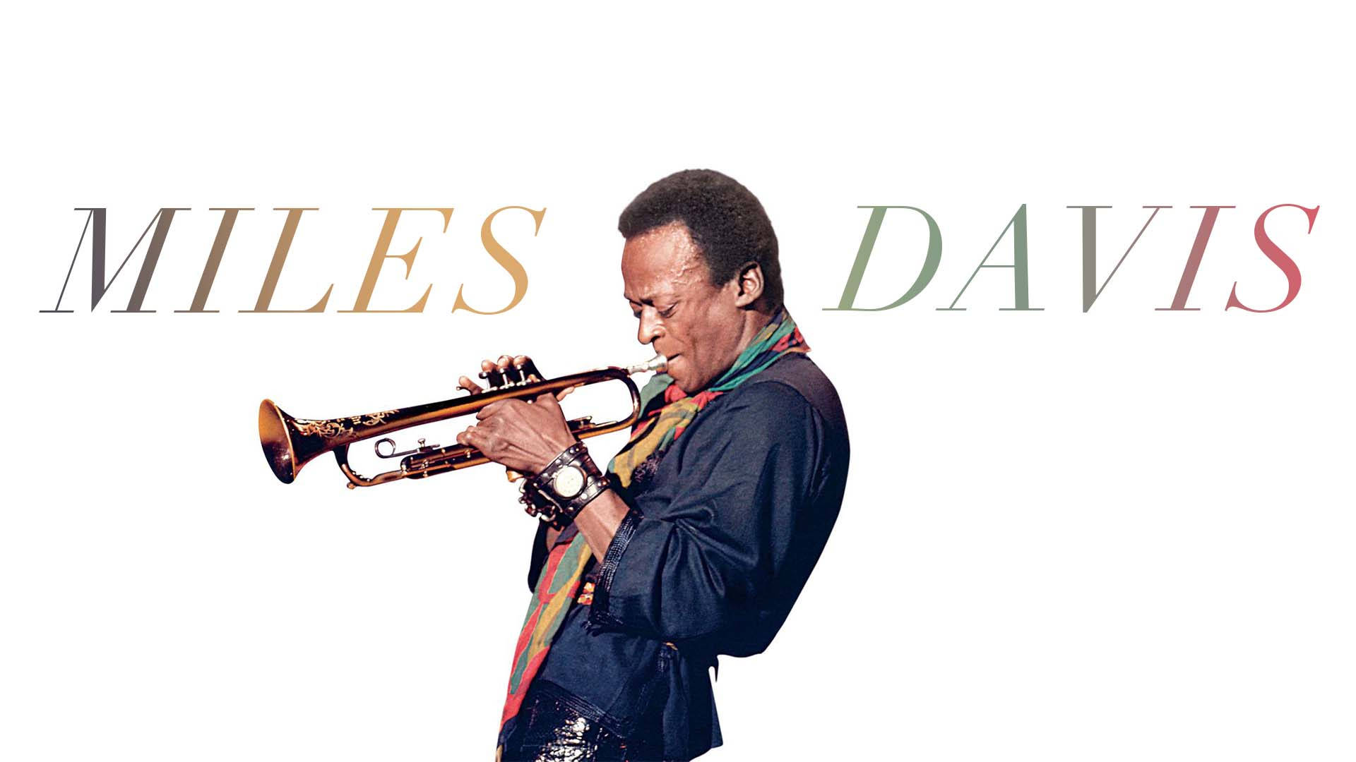 Amerikanskmanlig Trumslagare Miles Davis. Wallpaper