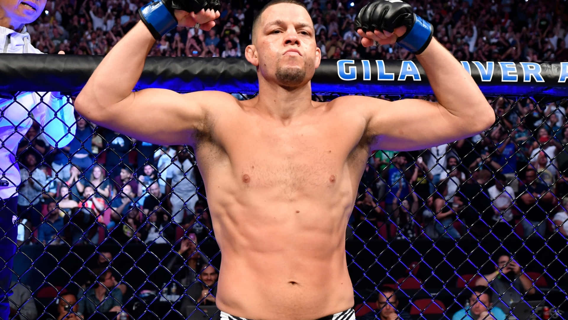 American Mixed Martial Artist Nate Diaz UFC 263 Wallpaper