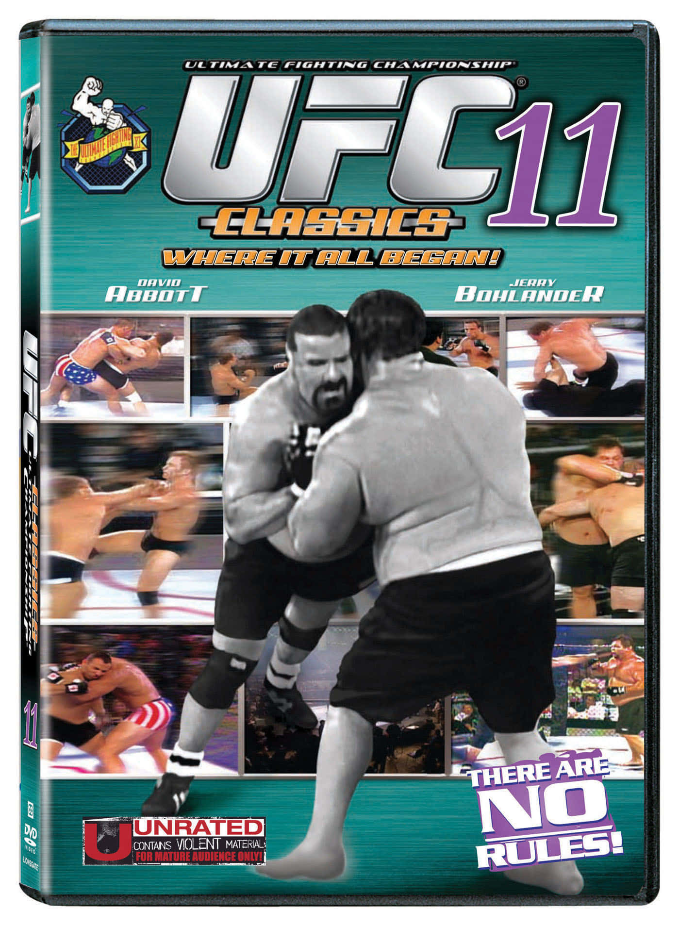 Amerikansk MMA Fighter David Abbott UFC 11. Wallpaper