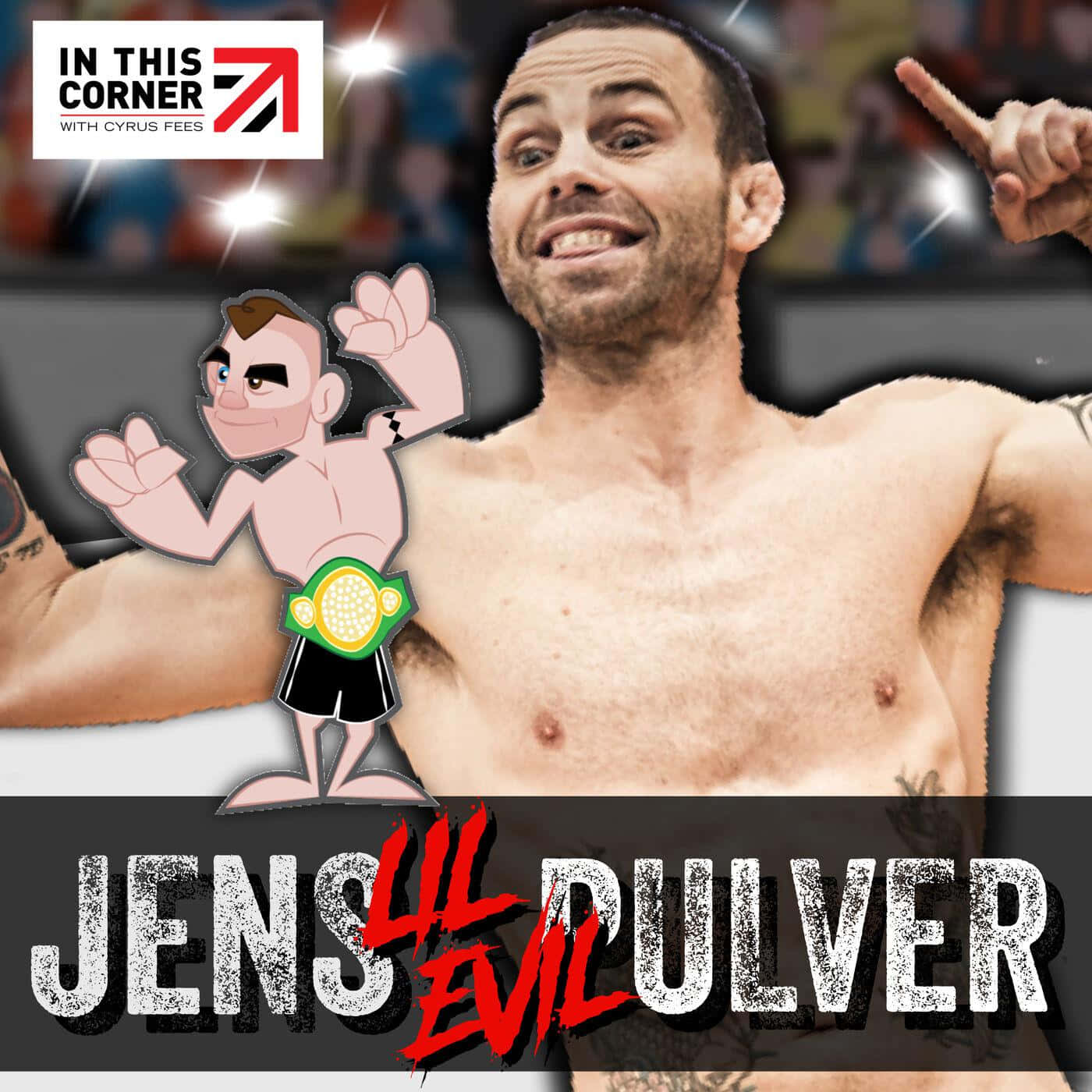 American MMA Fighter Jens Pulver Fanart Wallpaper