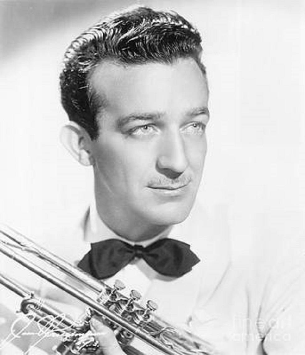 American Musician Harry James With A Trumpet Wallpaper